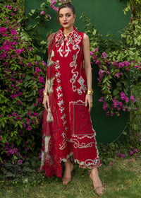 Saira Shakira | Bloom Lawn | ELISE 1B - by Libayah - Registered Vendor of : Saira Rizwan - 100% Original Designer Dress