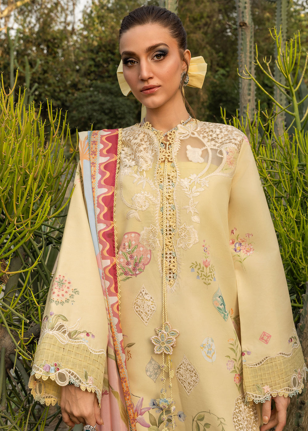 Saira Shakira | Bloom Lawn | MAELLE 1A - by Libayah - Registered Vendor of : Saira Rizwan - 100% Original Designer Dress