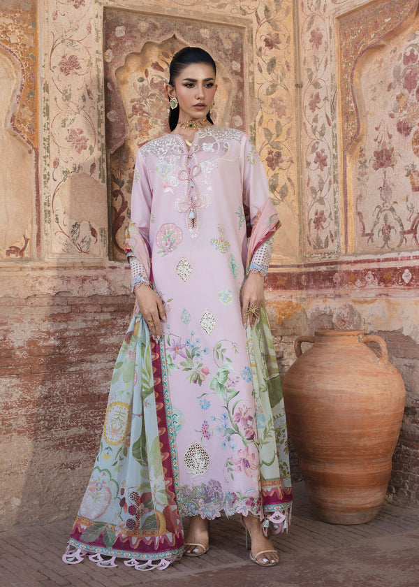 Saira Shakira | Bloom Lawn | MAELLE 1B - by Libayah - Registered Vendor of : Saira Rizwan - 100% Original Designer Dress