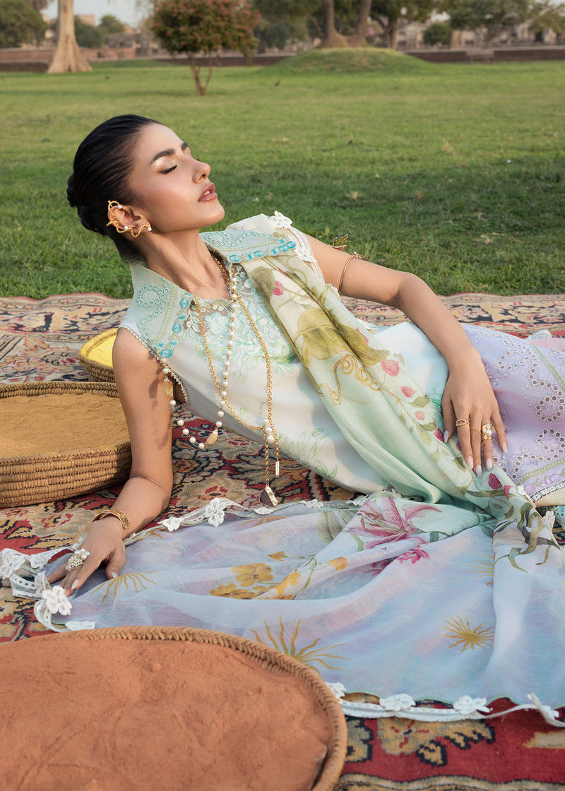 Saira Shakira | Bloom Lawn | AVA 1A - by Libayah - Registered Vendor of : Saira Rizwan - 100% Original Designer Dress