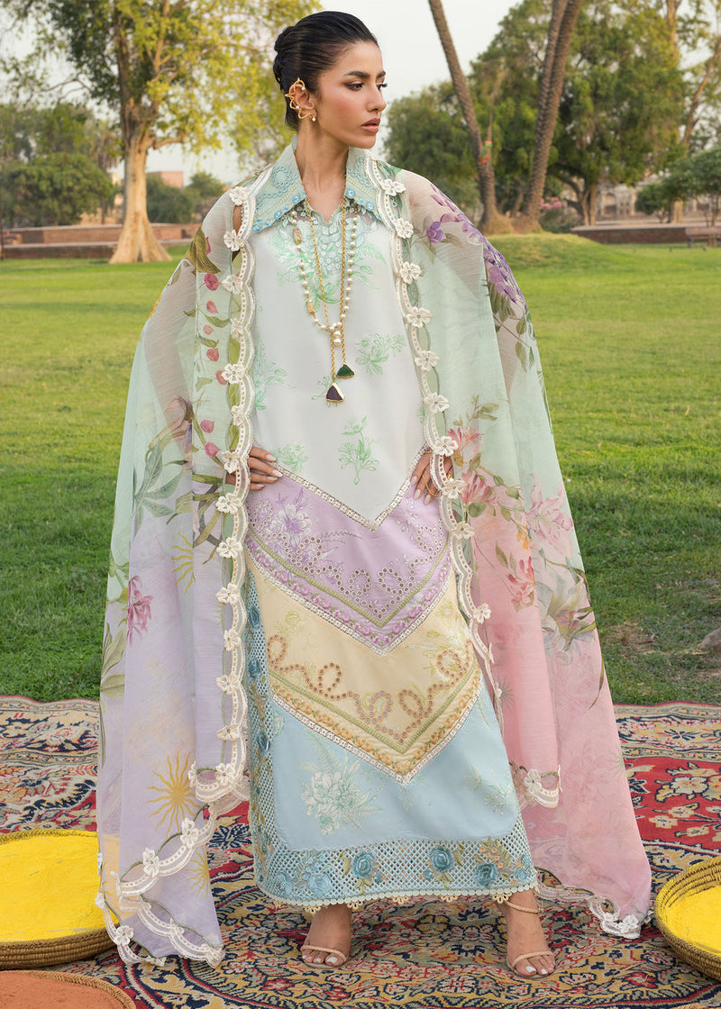 Saira Shakira | Bloom Lawn | AVA 1A - by Libayah - Registered Vendor of : Saira Rizwan - 100% Original Designer Dress
