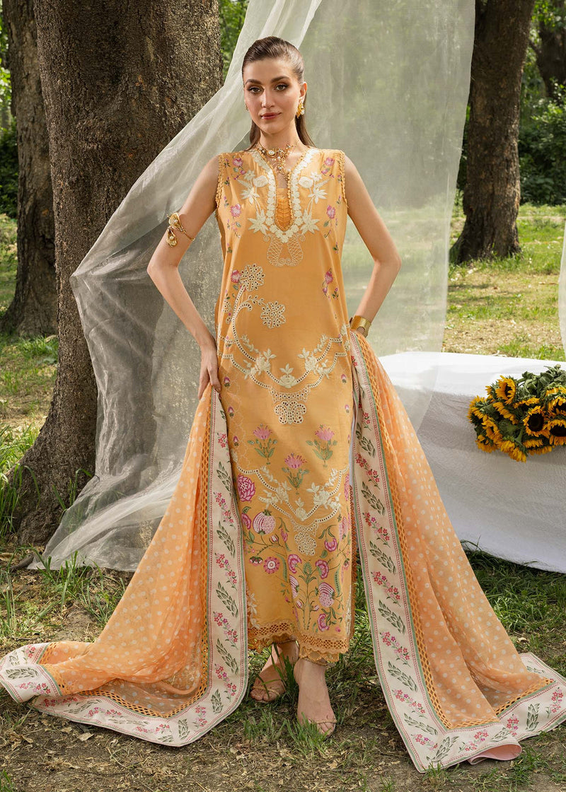 Saira Shakira | Bloom Lawn | LILY 1B - by Libayah - Registered Vendor of : Saira Rizwan - 100% Original Designer Dress