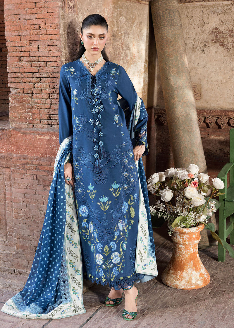 Saira Shakira | Bloom Lawn | LILY 1A - by Libayah - Registered Vendor of : Saira Rizwan - 100% Original Designer Dress