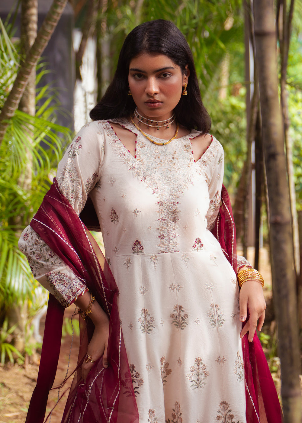Haseens | Raha Pret | Mayuri by Haseens - Designer Dress  - Type : Ladies Clothes - Available at Libayah - 100% Original 