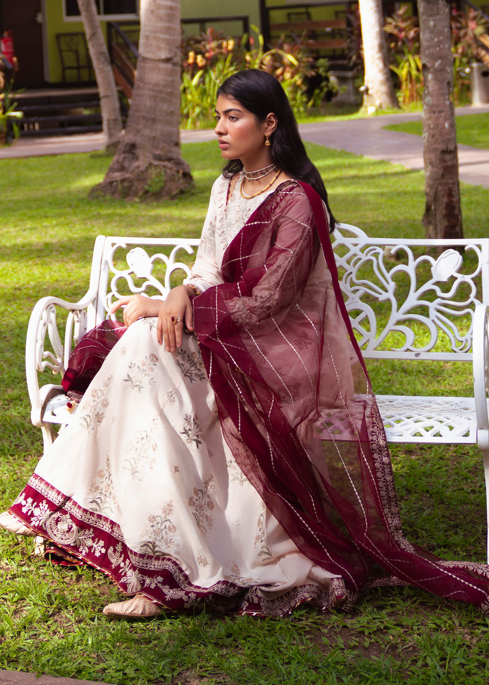 Haseens | Raha Pret | Mayuri by Haseens - Designer Dress  - Type : Ladies Clothes - Available at Libayah - 100% Original 
