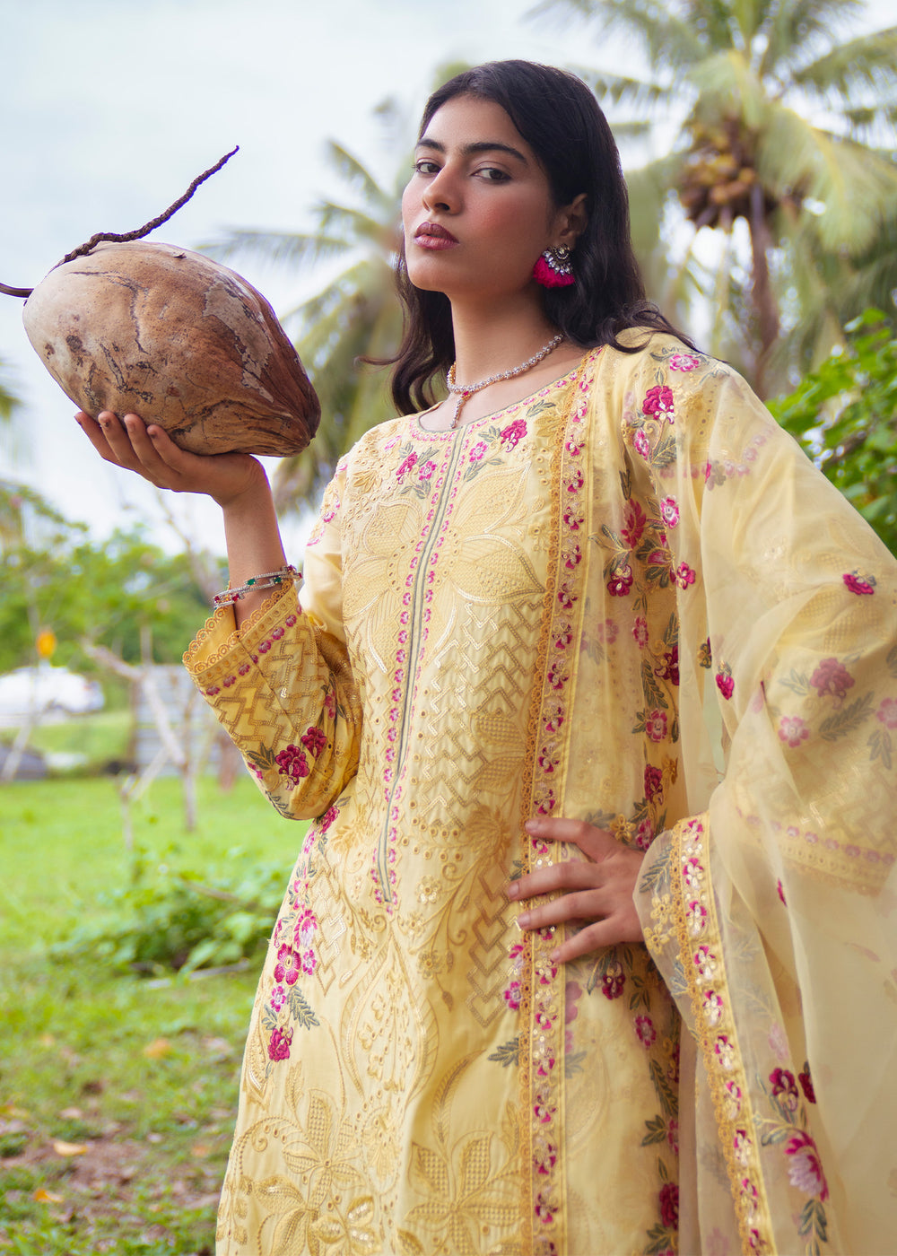 Haseens | Raha Pret | Inshara by Haseens - Designer Dress  - Type : Ladies Clothes - Available at Libayah - 100% Original 