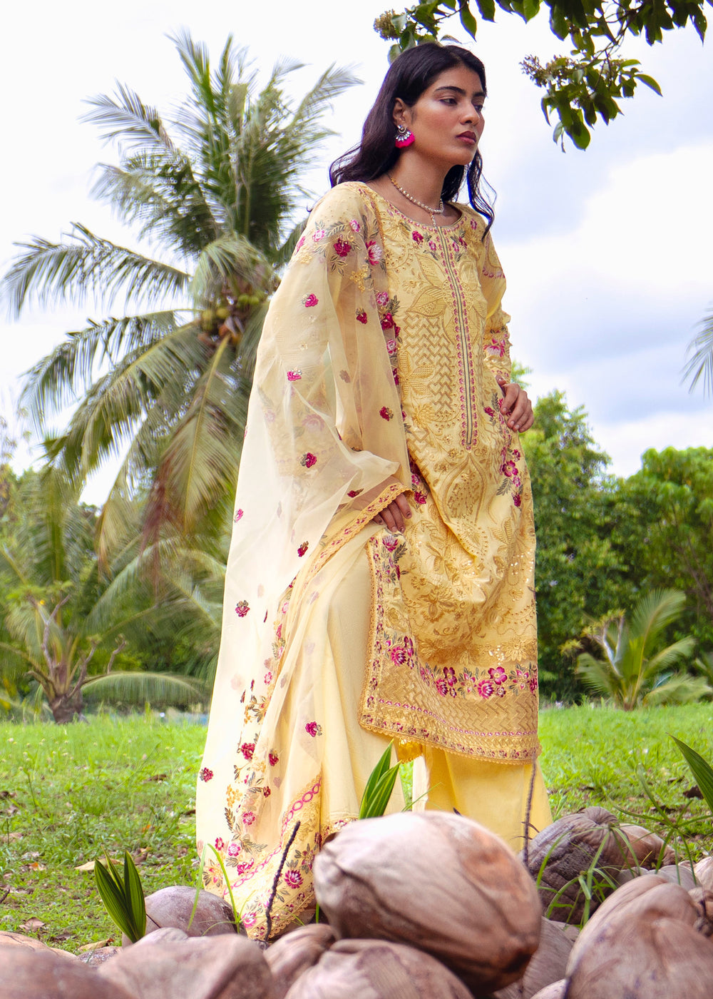 Haseens | Raha Pret | Inshara by Haseens - Designer Dress  - Type : Ladies Clothes - Available at Libayah - 100% Original 