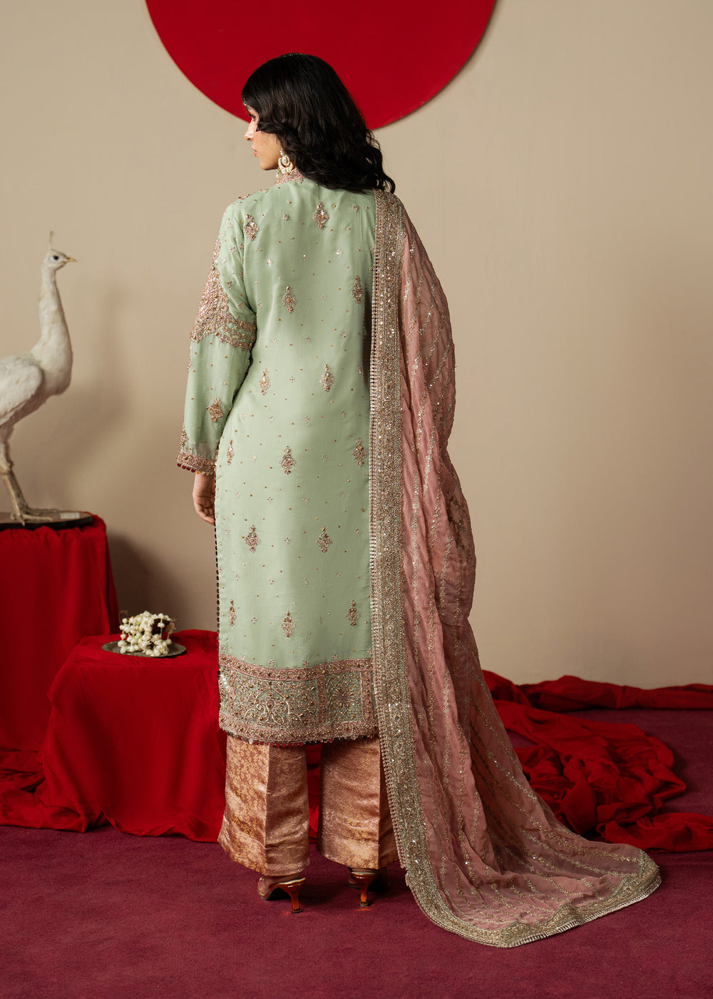 Haseens | Gulal Formals | Mahroza by Haseens - Designer Dress  - Type : Ladies Clothes - Available at Libayah - 100% Original 