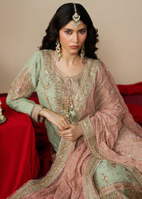 Haseens | Gulal Formals | Mahroza by Haseens - Designer Dress  - Type : Ladies Clothes - Available at Libayah - 100% Original 