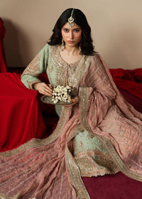 Haseens | Gulal Formals | Mahroza by Haseens - Designer Dress  - Type : Ladies Clothes - Available at Libayah - 100% Original 