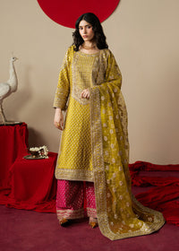 Haseens | Gulal Formals | Zarqam by Haseens - Designer Dress  - Type : Ladies Clothes - Available at Libayah - 100% Original 