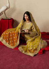 Haseens | Gulal Formals | Zarqam by Haseens - Designer Dress  - Type : Ladies Clothes - Available at Libayah - 100% Original 