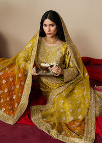 Haseens | Gulal Formals | Zarqam by Haseens - Designer Dress  - Type : Ladies Clothes - Available at Libayah - 100% Original 