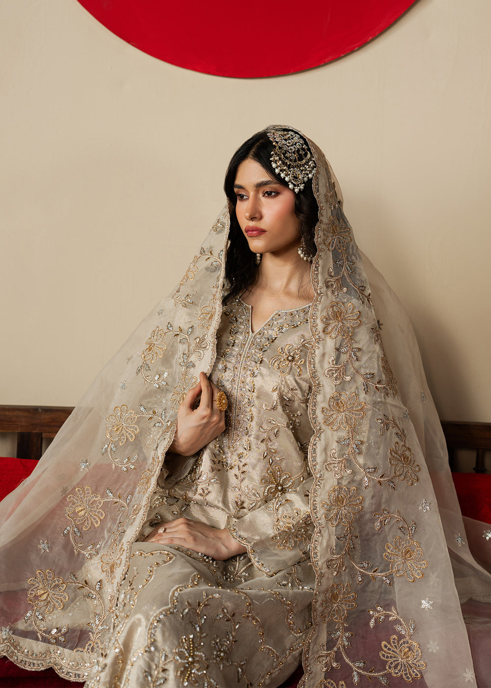 Haseens | Gulal Formals |Gulzaib by Haseens - Designer Dress  - Type : Ladies Clothes - Available at Libayah - 100% Original 