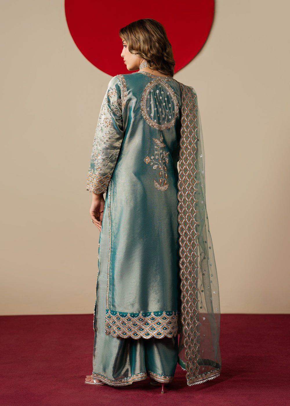 Haseens | Gulal Formals | Aroha by Haseens - Designer Dress  - Type : Ladies Clothes - Available at Libayah - 100% Original 