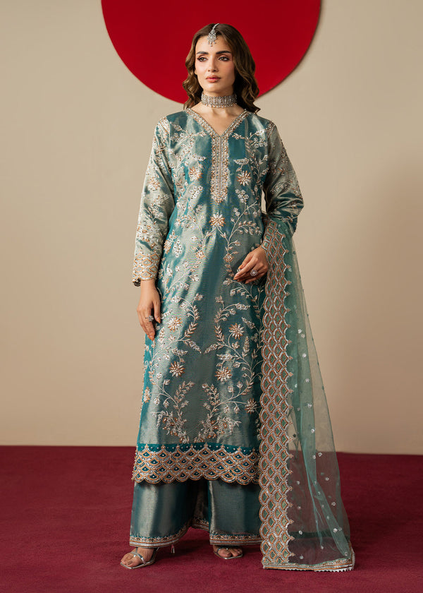 Haseens | Gulal Formals | Aroha by Haseens - Designer Dress  - Type : Ladies Clothes - Available at Libayah - 100% Original 