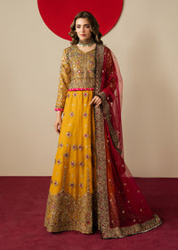 Haseens | Gulal Formals | Mehrun by Haseens - Designer Dress  - Type : Ladies Clothes - Available at Libayah - 100% Original 