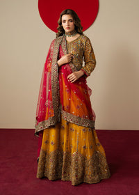 Haseens | Gulal Formals | Mehrun by Haseens - Designer Dress  - Type : Ladies Clothes - Available at Libayah - 100% Original 