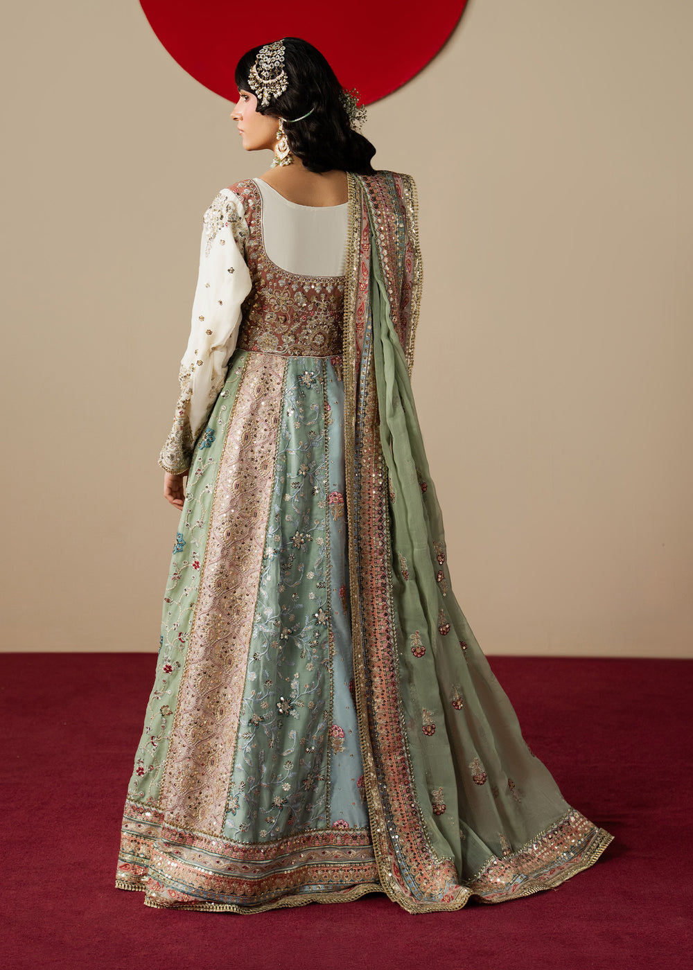 Haseens | Gulal Formals | Shahzadi by Haseens - Designer Dress  - Type : Ladies Clothes - Available at Libayah - 100% Original 