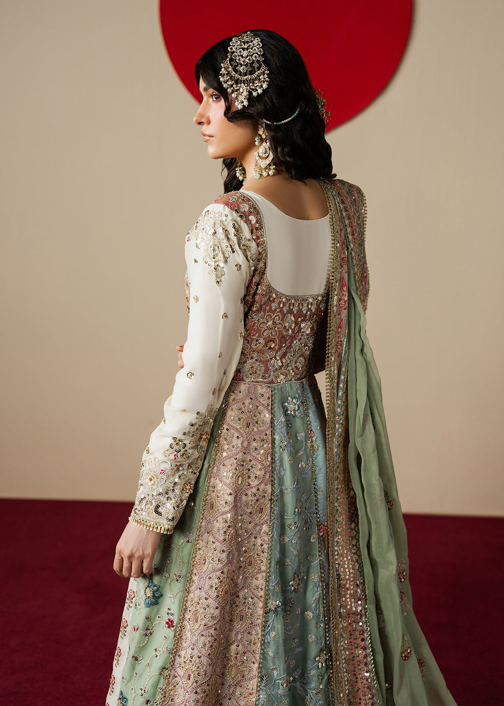 Haseens | Gulal Formals | Shahzadi by Haseens - Designer Dress  - Type : Ladies Clothes - Available at Libayah - 100% Original 