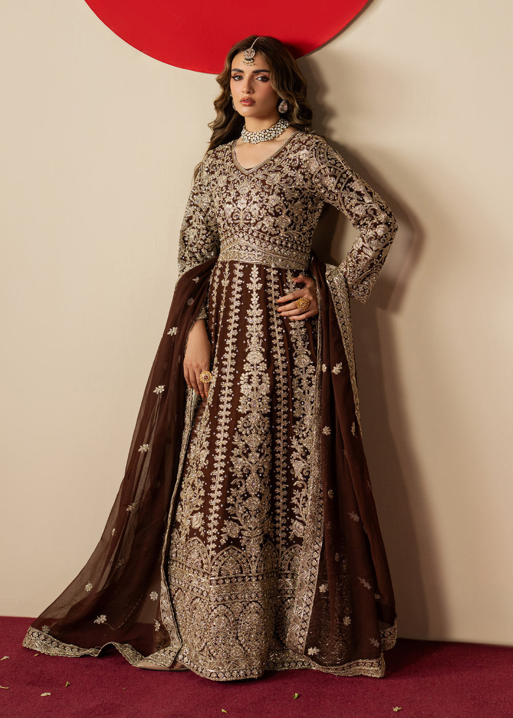 Haseens | Gulal Formals | Afsheen by Haseens - Designer Dress  - Type : Ladies Clothes - Available at Libayah - 100% Original 