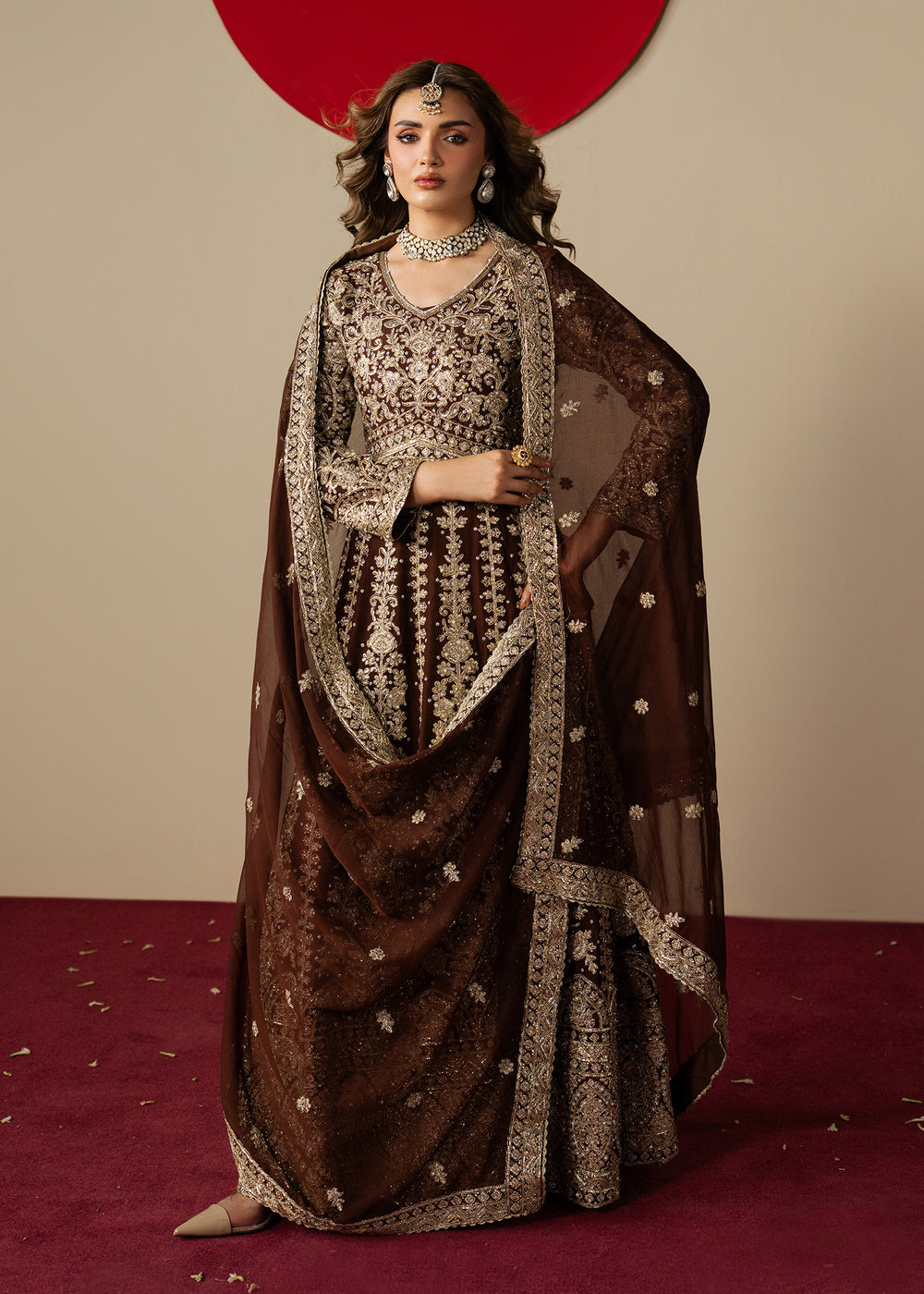 Haseens | Gulal Formals | Afsheen by Haseens - Designer Dress  - Type : Ladies Clothes - Available at Libayah - 100% Original 