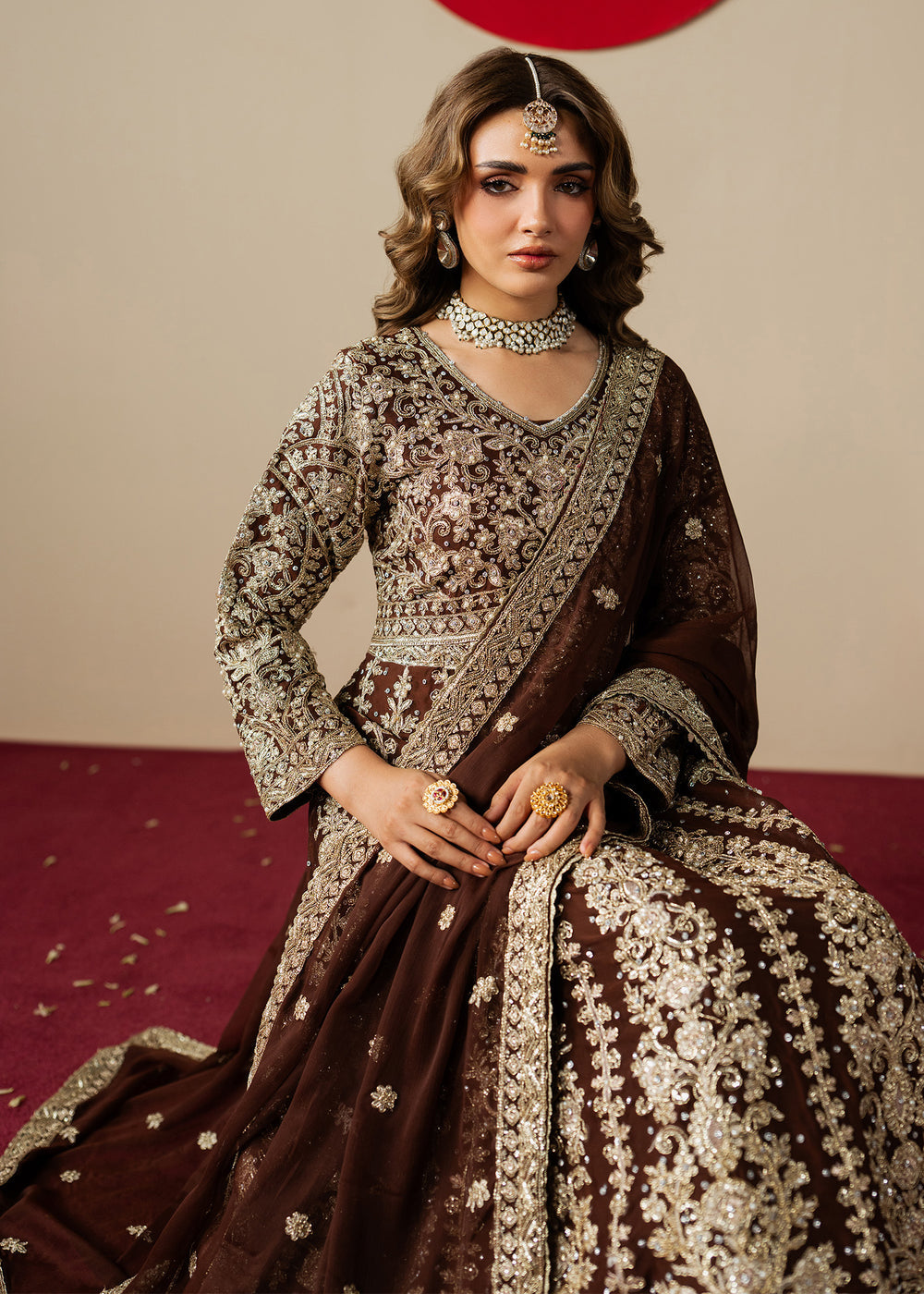 Haseens | Gulal Formals | Afsheen by Haseens - Designer Dress  - Type : Ladies Clothes - Available at Libayah - 100% Original 