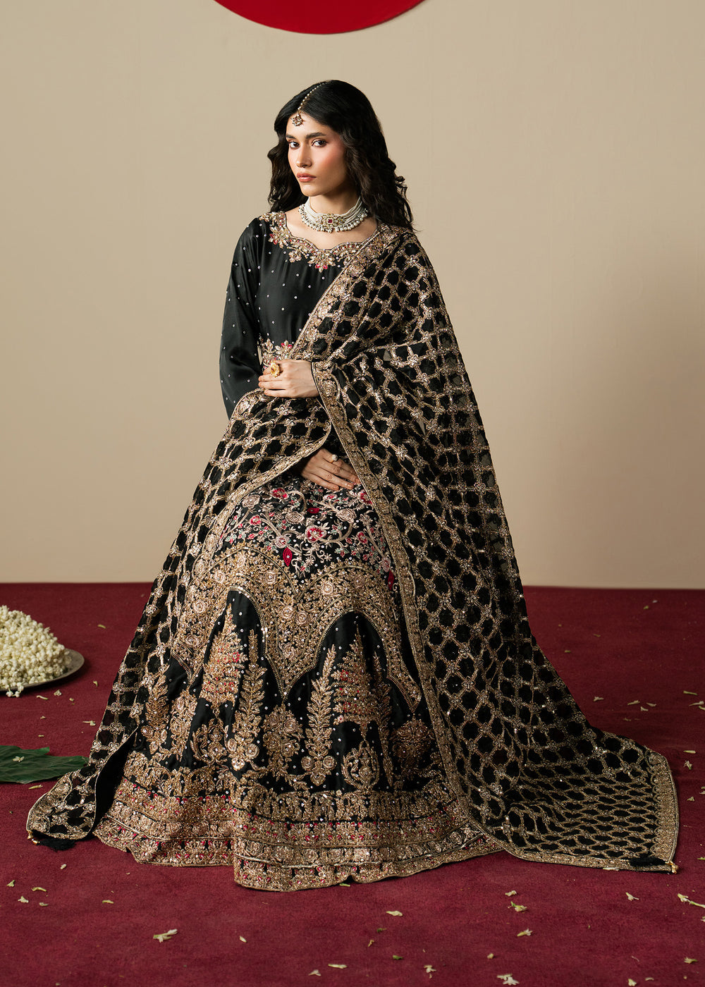 Haseens | Gulal Formals | Gulrang by Haseens - Designer Dress  - Type : Ladies Clothes - Available at Libayah - 100% Original 