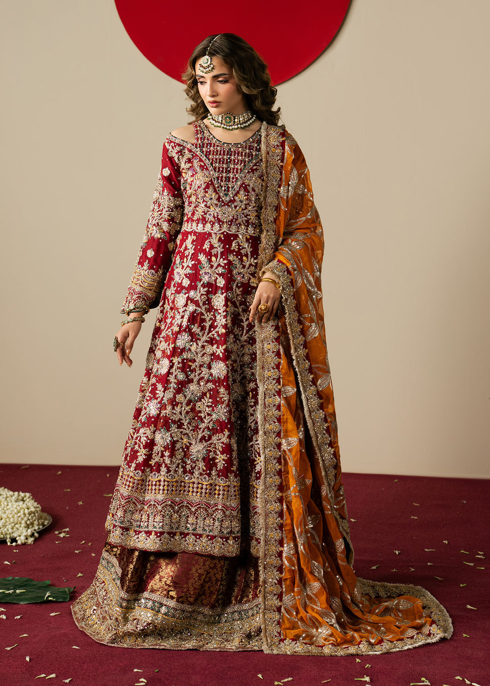 Haseens | Gulal Formals | Naazish by Haseens - Designer Dress  - Type : Ladies Clothes - Available at Libayah - 100% Original 