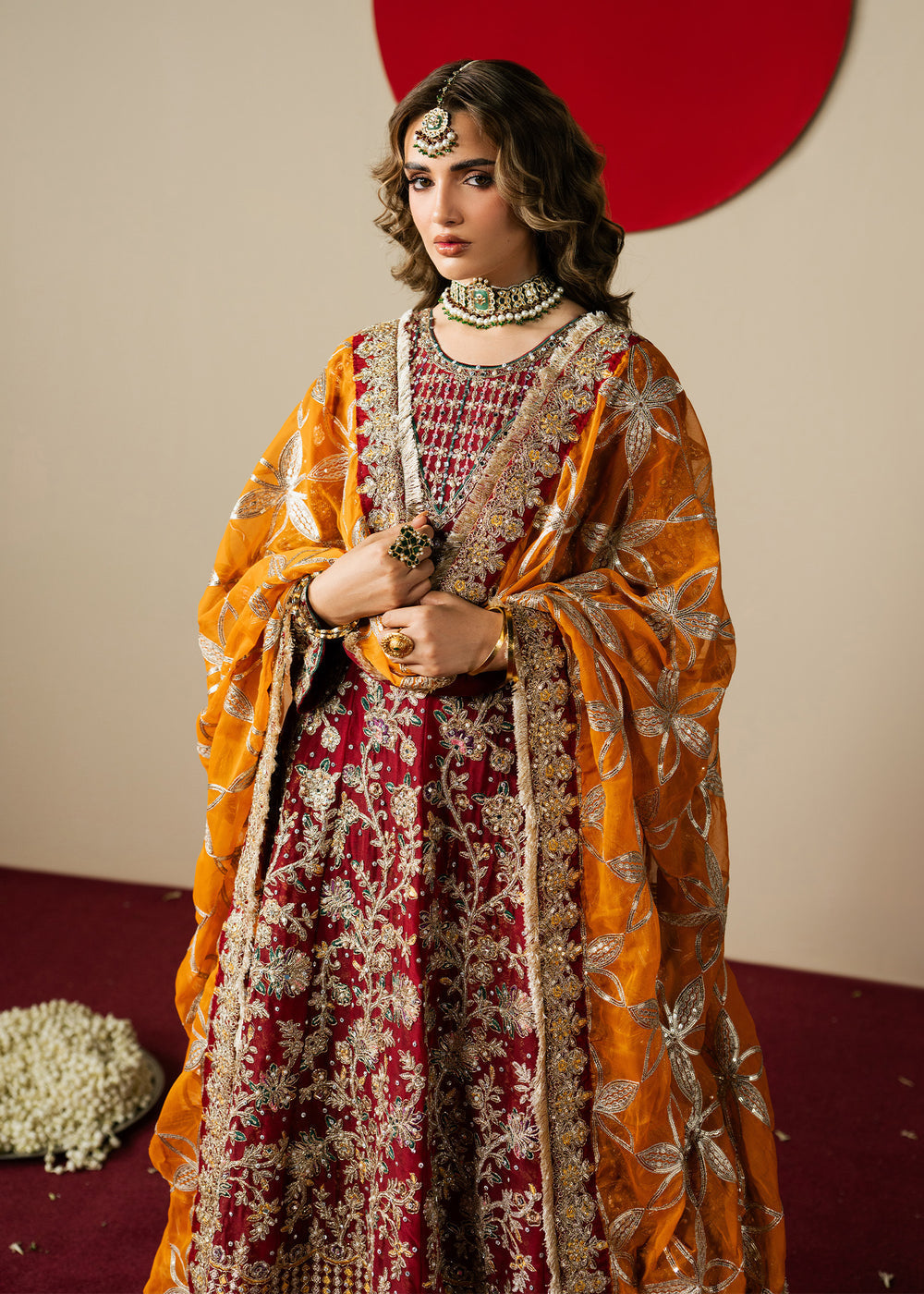 Haseens | Gulal Formals | Naazish by Haseens - Designer Dress  - Type : Ladies Clothes - Available at Libayah - 100% Original 