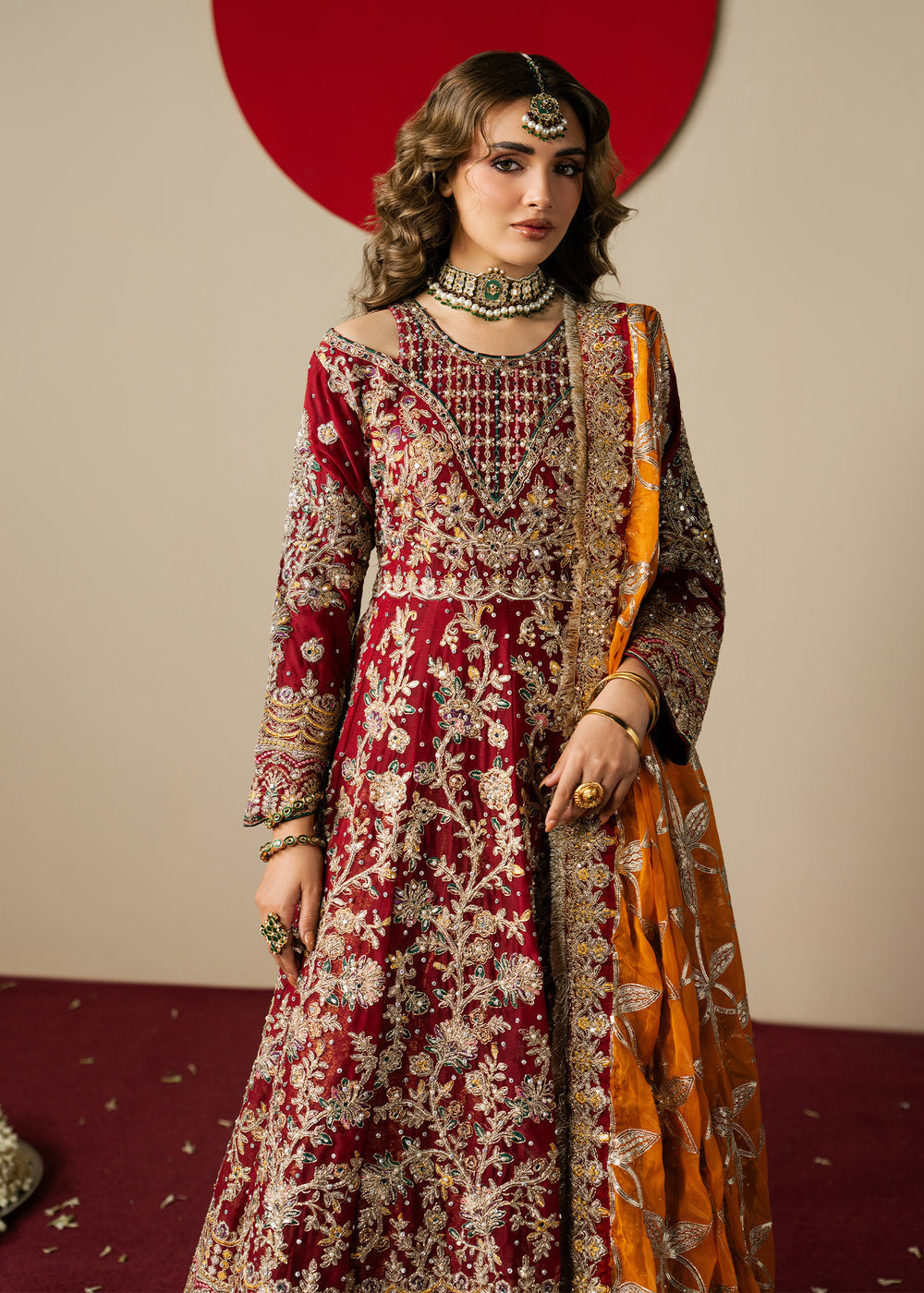 Haseens | Gulal Formals | Naazish by Haseens - Designer Dress  - Type : Ladies Clothes - Available at Libayah - 100% Original 