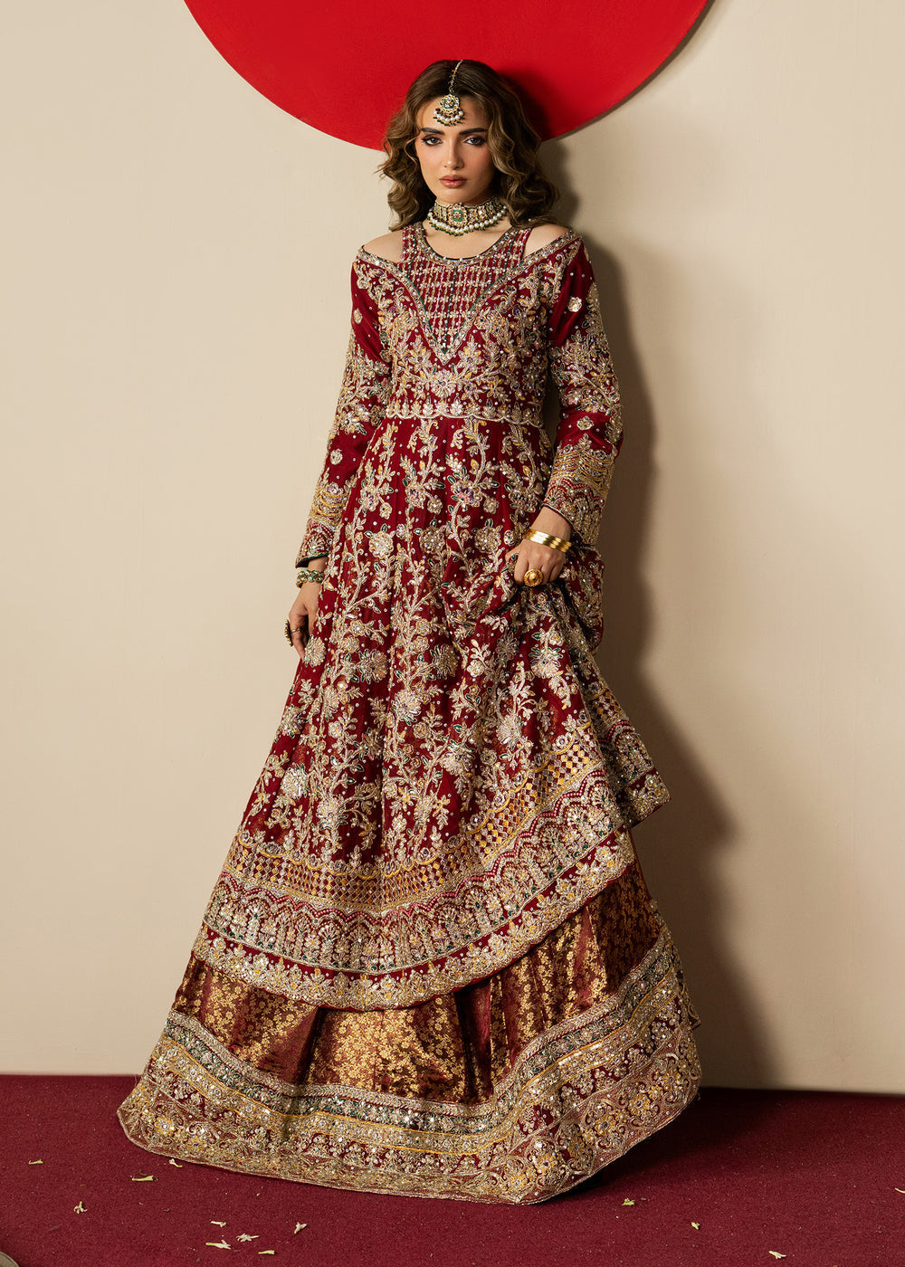 Haseens | Gulal Formals | Naazish by Haseens - Designer Dress  - Type : Ladies Clothes - Available at Libayah - 100% Original 