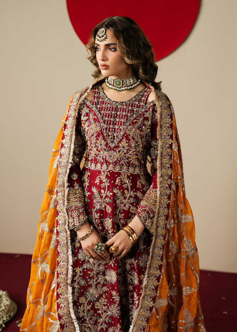Haseens | Gulal Formals | Naazish by Haseens - Designer Dress  - Type : Ladies Clothes - Available at Libayah - 100% Original 