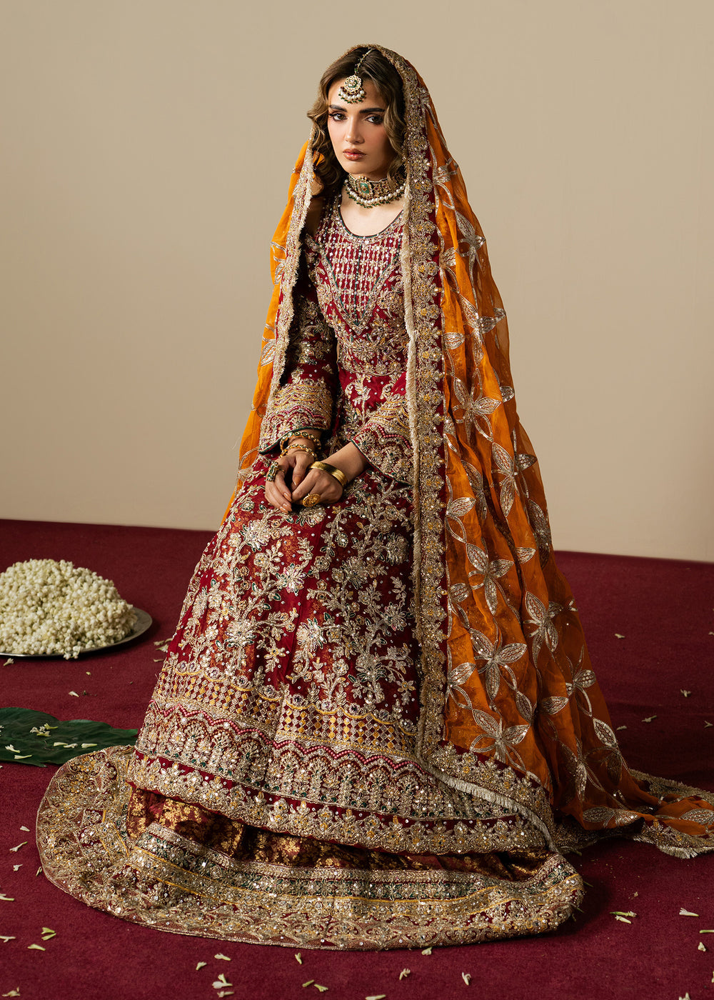 Haseens | Gulal Formals | Naazish by Haseens - Designer Dress  - Type : Ladies Clothes - Available at Libayah - 100% Original 