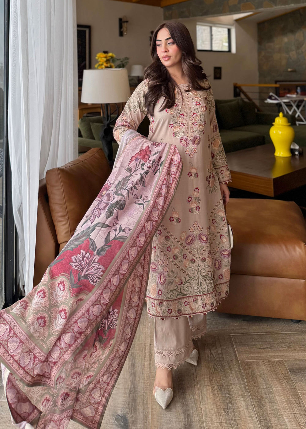 Haseens | Raha Pret | Meerab by Haseens - Designer Dress  - Type : Ladies Clothes - Available at Libayah - 100% Original 