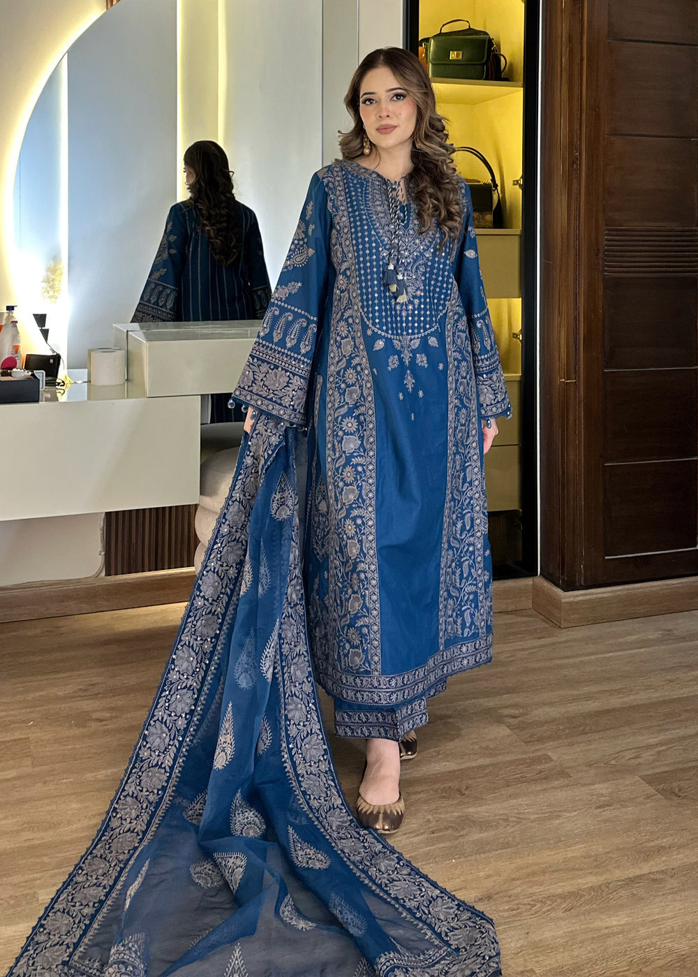 Haseens | Raha Pret | Nairab by Haseens - Designer Dress  - Type : Ladies Clothes - Available at Libayah - 100% Original 