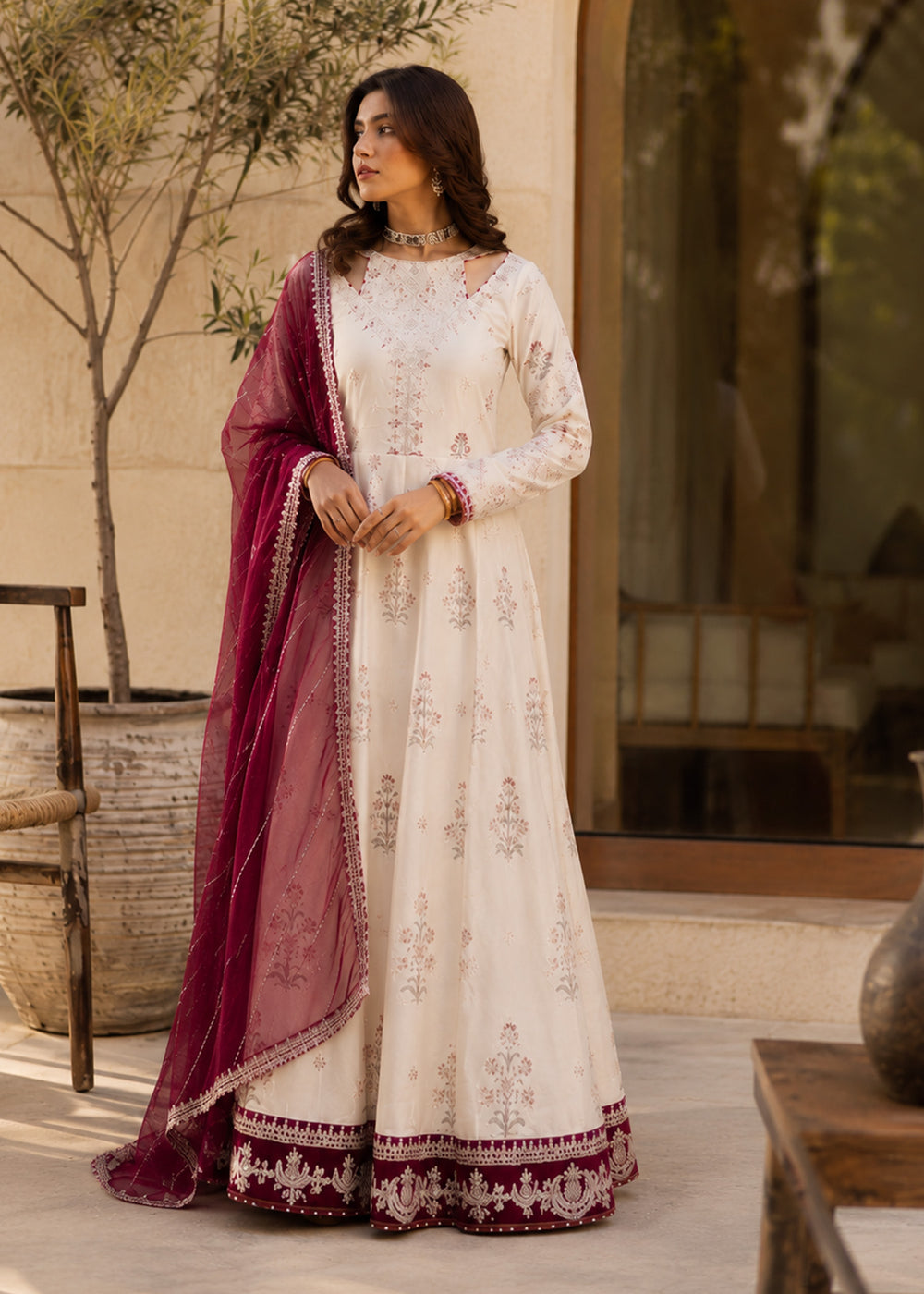Haseens | Raha Pret | Mayuri by Haseens - Designer Dress  - Type : Ladies Clothes - Available at Libayah - 100% Original 
