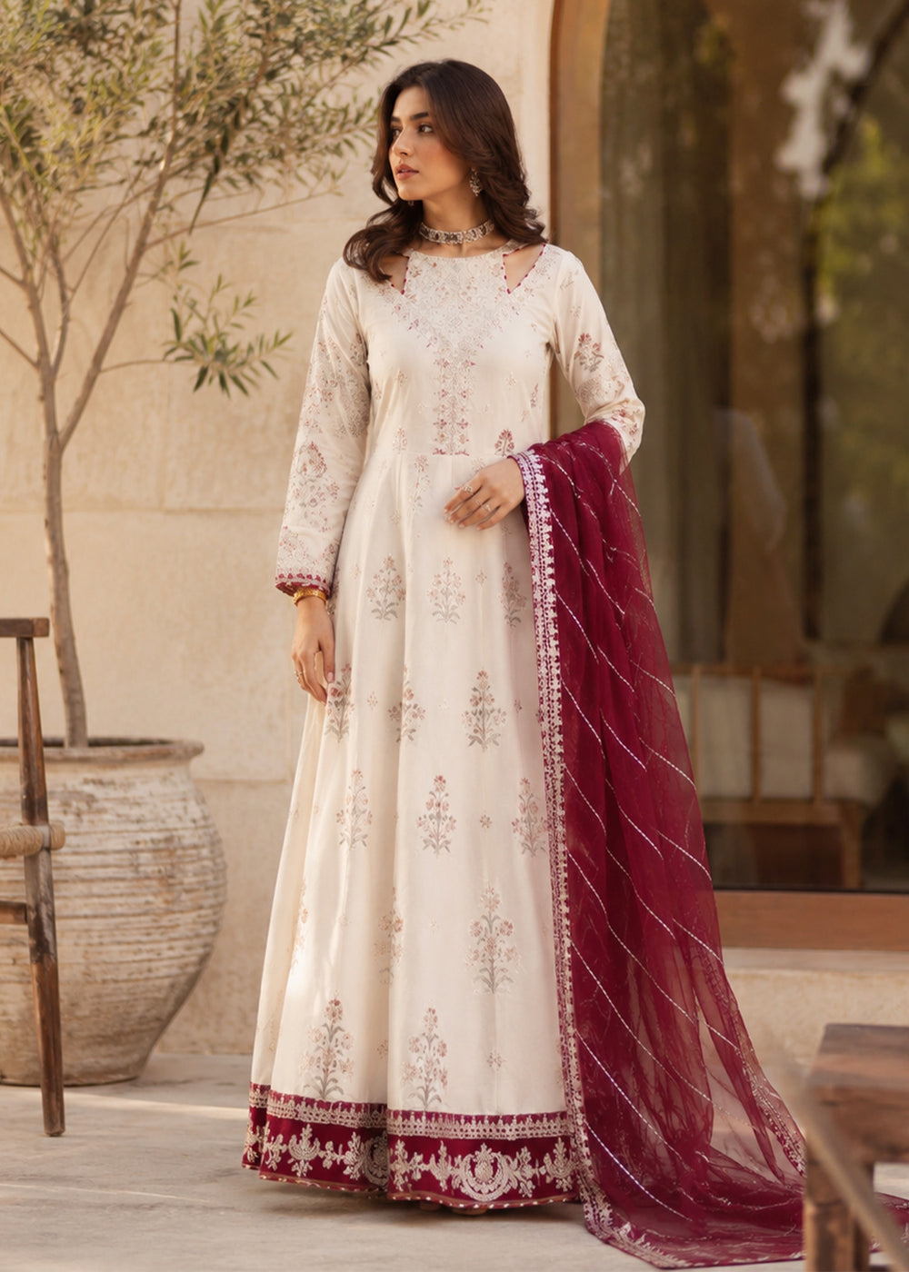 Haseens | Raha Pret | Mayuri by Haseens - Designer Dress  - Type : Ladies Clothes - Available at Libayah - 100% Original 