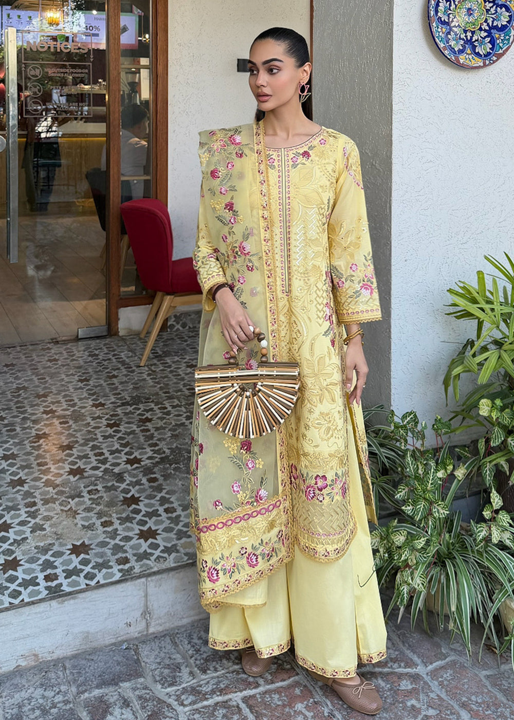 Haseens | Raha Pret | Inshara by Haseens - Designer Dress  - Type : Ladies Clothes - Available at Libayah - 100% Original 