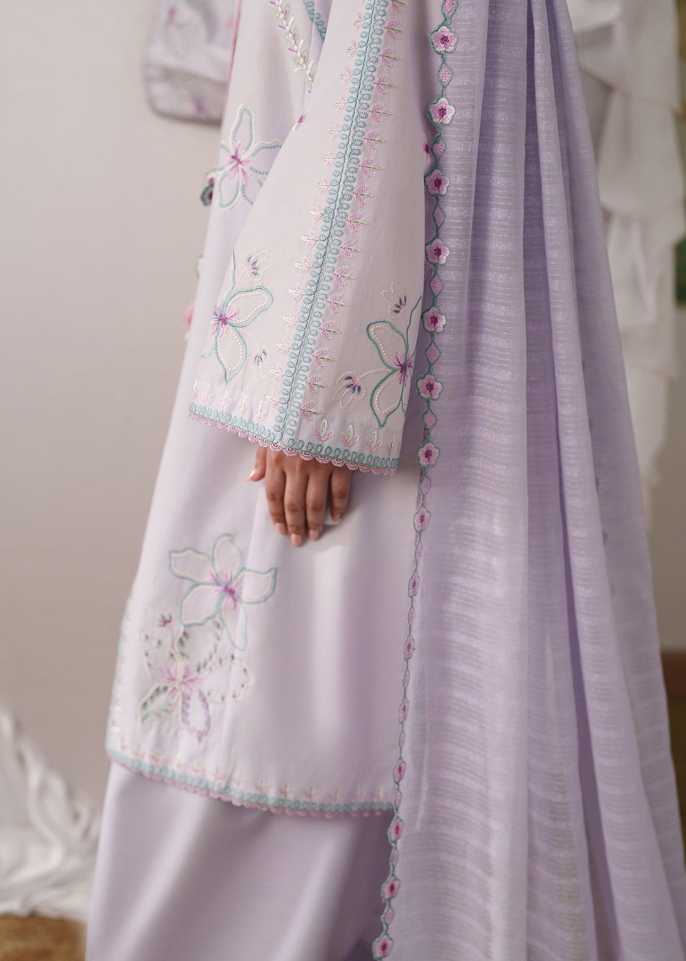Sadaf Fawad Khan | Solace 26 |Lavender Lane by Sadaf Fawad Khan - Designer Dress  - Type : Ladies Clothes - Available at Libayah - 100% Original 