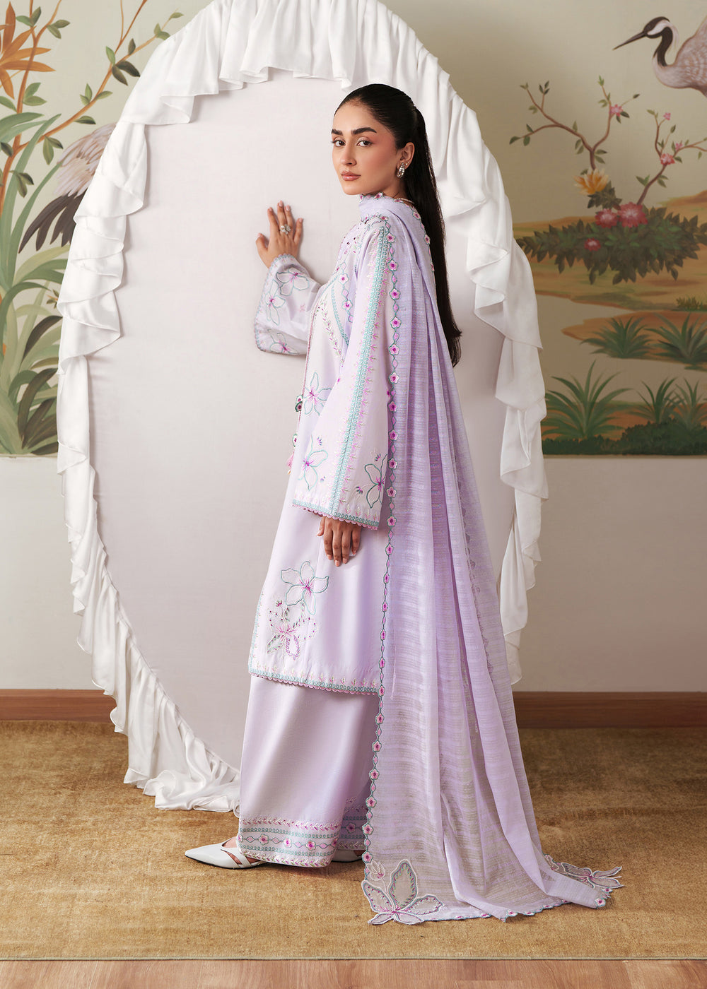 Sadaf Fawad Khan | Solace 26 |Lavender Lane by Sadaf Fawad Khan - Designer Dress  - Type : Ladies Clothes - Available at Libayah - 100% Original 