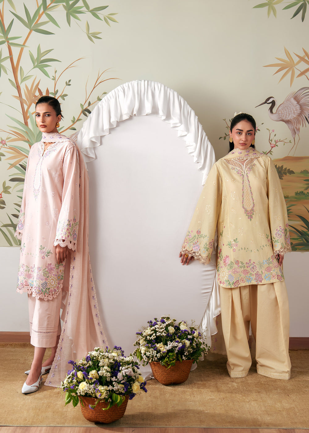 Sadaf Fawad Khan | Solace 26 | Camelia by Sadaf Fawad Khan - Designer Dress  - Type : Ladies Clothes - Available at Libayah - 100% Original 