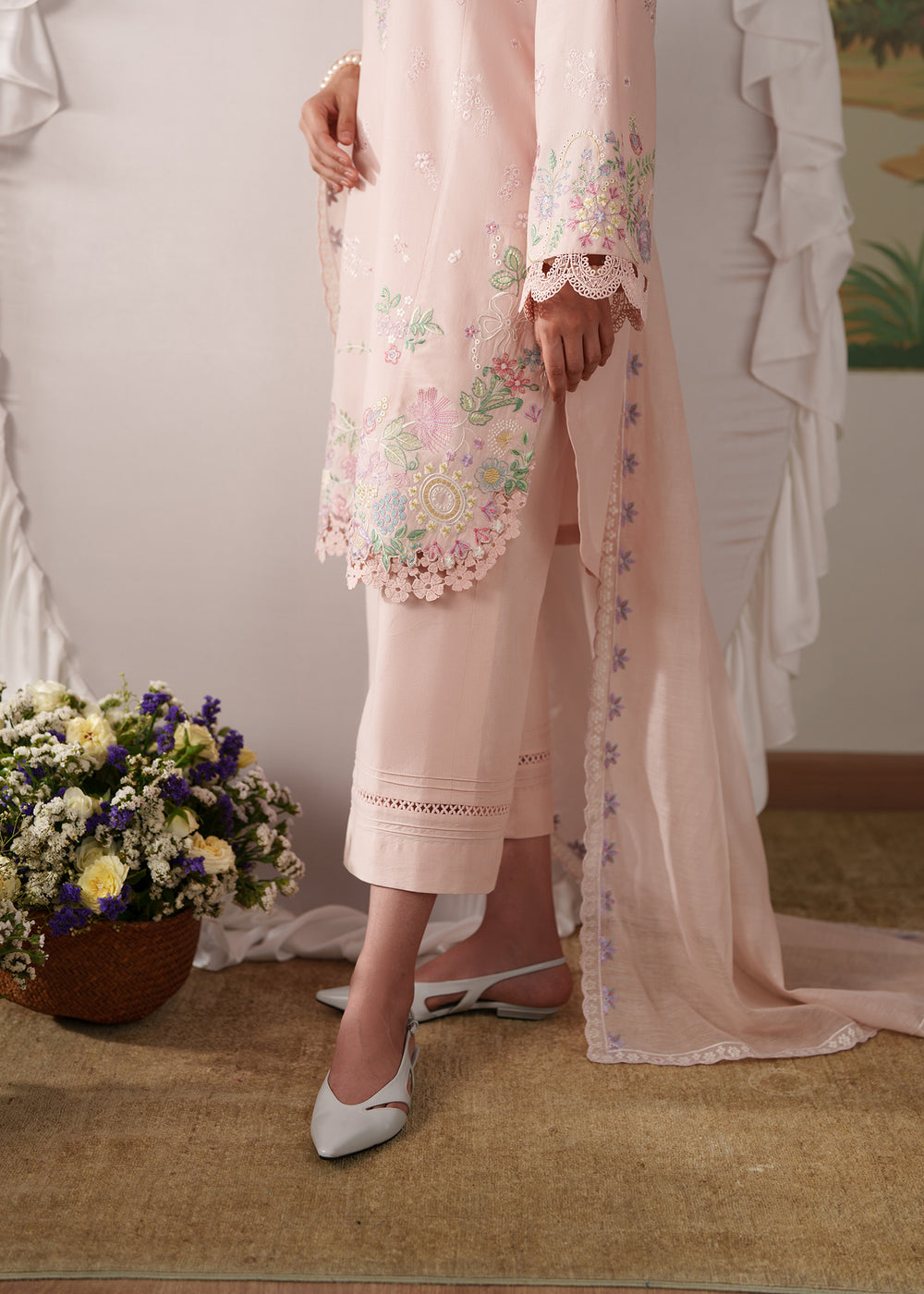 Sadaf Fawad Khan | Solace 26 | Peony by Sadaf Fawad Khan - Designer Dress  - Type : Ladies Clothes - Available at Libayah - 100% Original 