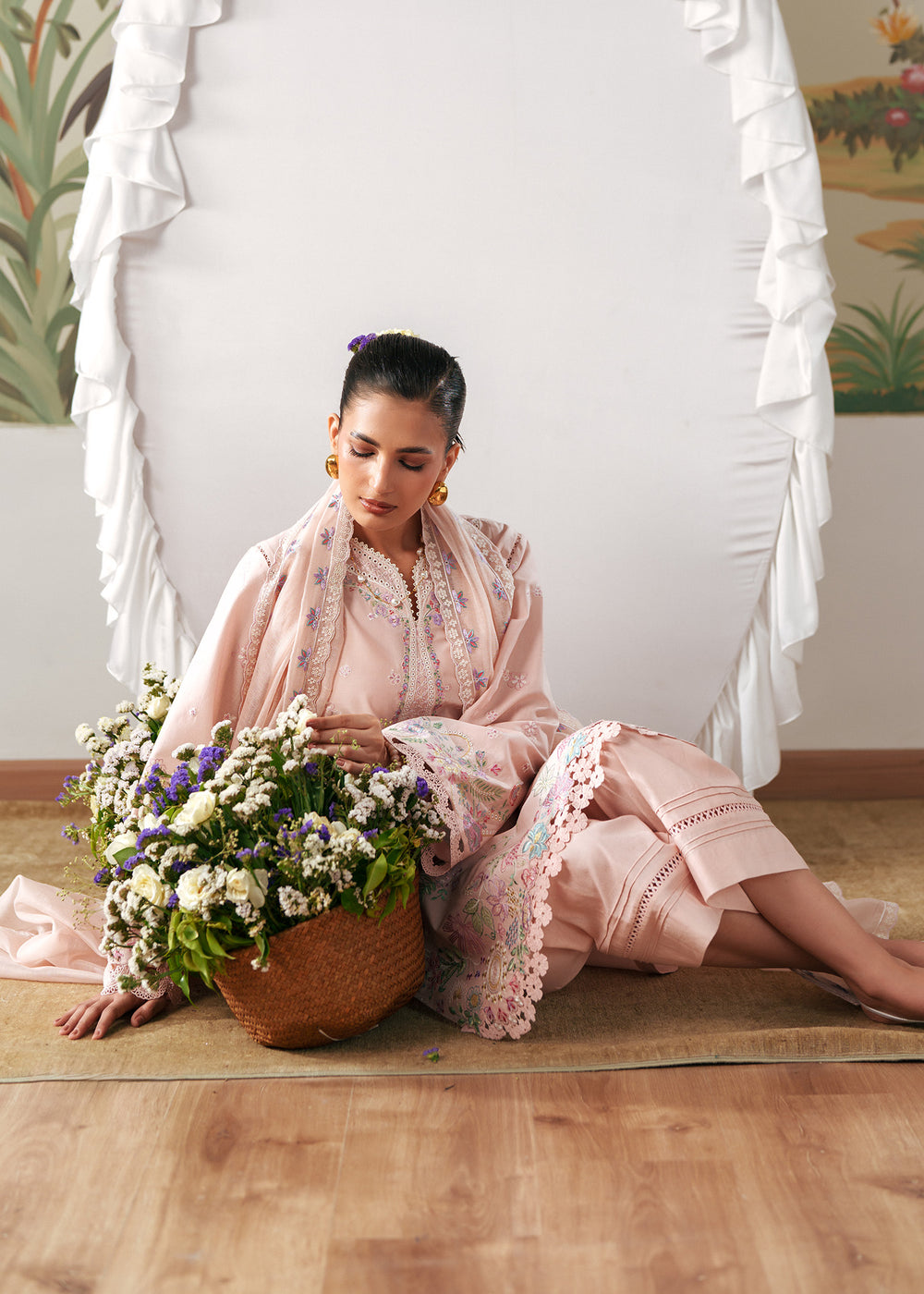 Sadaf Fawad Khan | Solace 26 | Peony by Sadaf Fawad Khan - Designer Dress  - Type : Ladies Clothes - Available at Libayah - 100% Original 