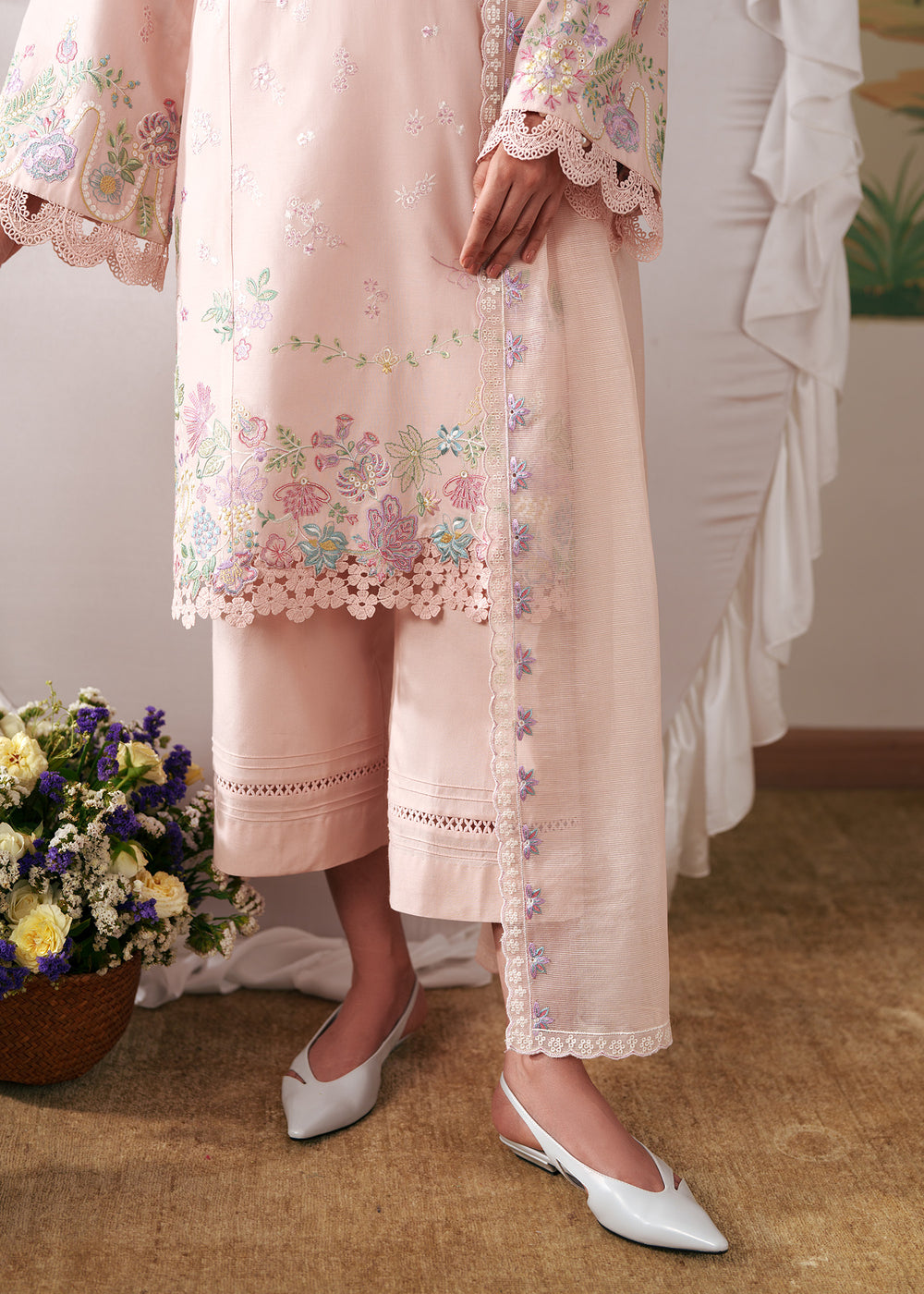 Sadaf Fawad Khan | Solace 26 | Peony by Sadaf Fawad Khan - Designer Dress  - Type : Ladies Clothes - Available at Libayah - 100% Original 