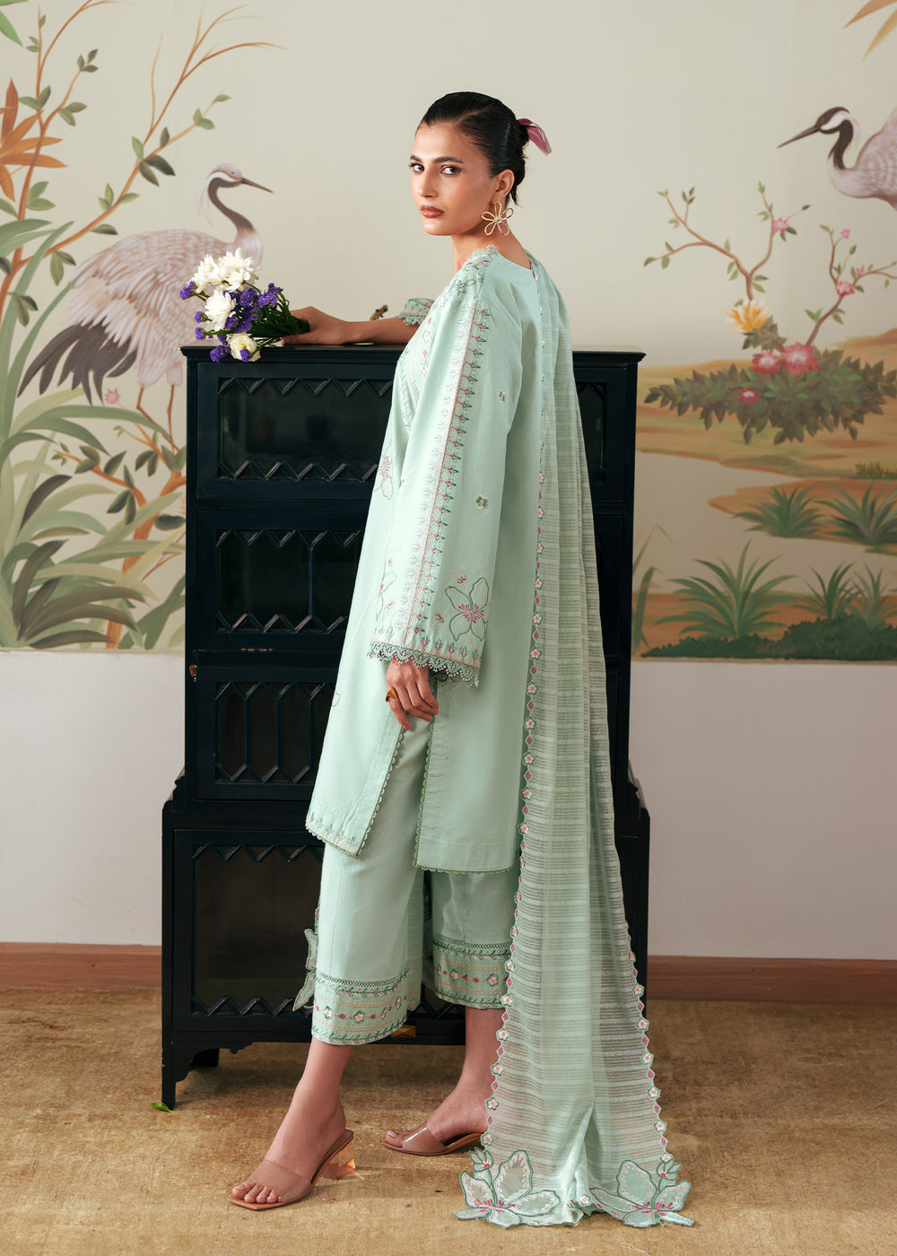 Sadaf Fawad Khan | Solace 26 | Misty Morning by Sadaf Fawad Khan - Designer Dress  - Type : Ladies Clothes - Available at Libayah - 100% Original 
