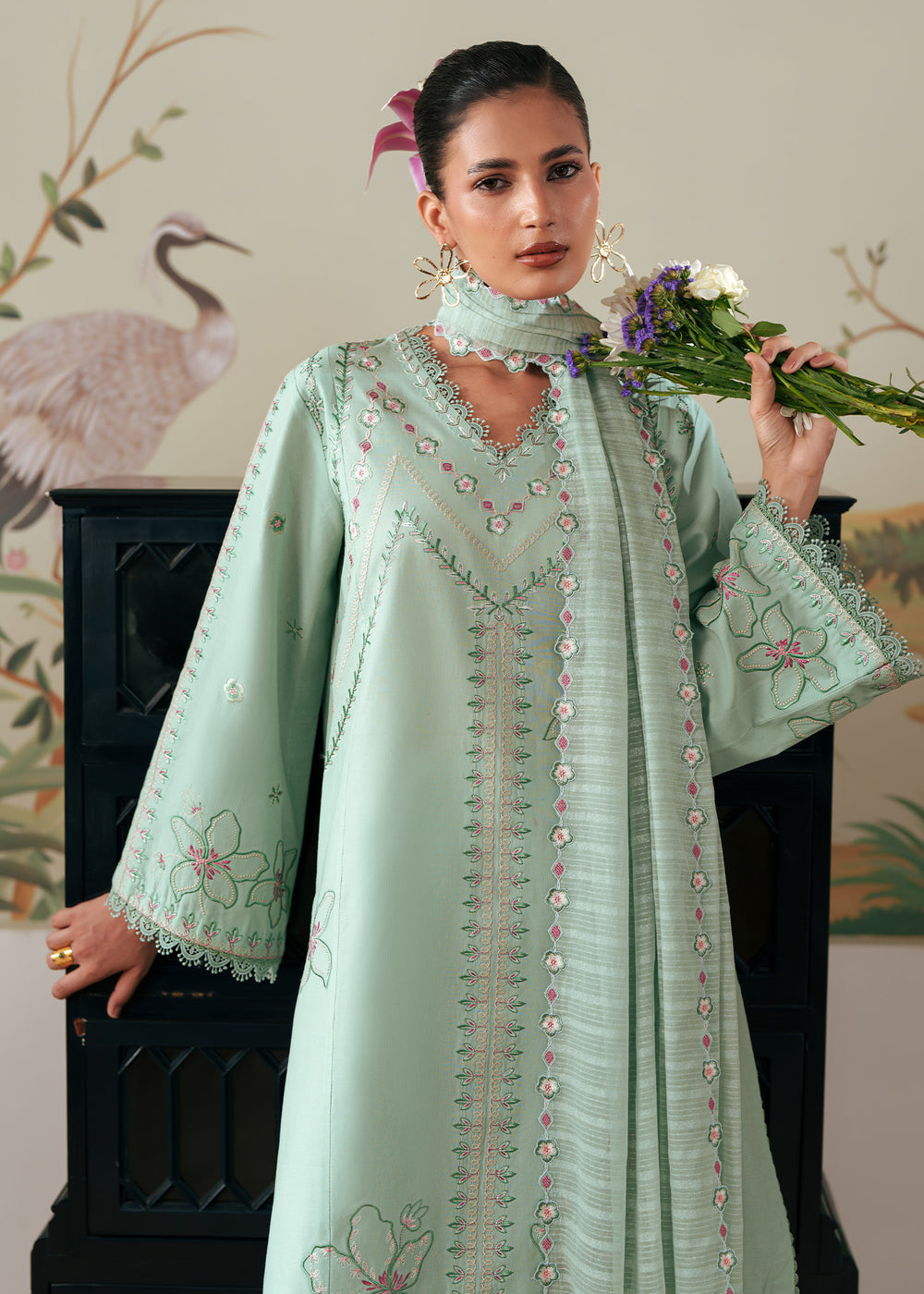Sadaf Fawad Khan | Solace 26 | Misty Morning by Sadaf Fawad Khan - Designer Dress  - Type : Ladies Clothes - Available at Libayah - 100% Original 