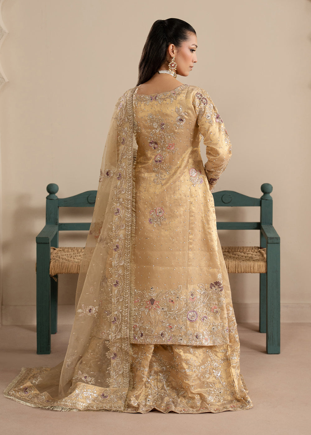 Haseens | Sakhiyan Formals | Mahin by Haseens - Designer Dress  - Type : Ladies Clothes - Available at Libayah - 100% Original 