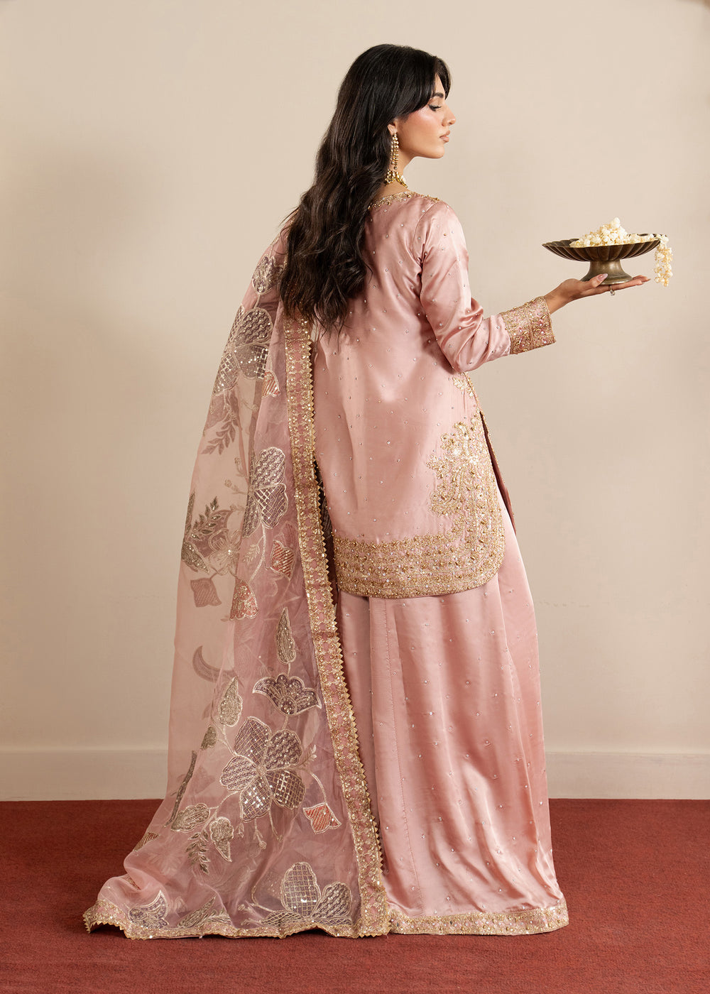 Haseens | Sakhiyan Formals | Munezza by Haseens - Designer Dress  - Type : Ladies Clothes - Available at Libayah - 100% Original 