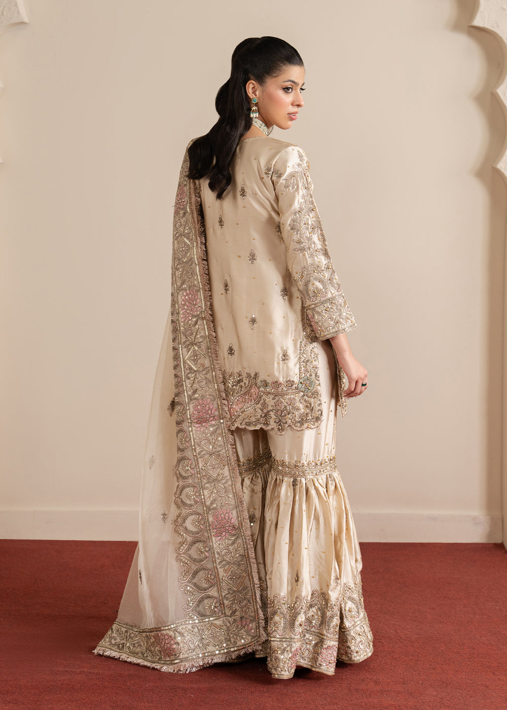 Haseens | Sakhiyan Formals | Arsheen by Haseens - Designer Dress  - Type : Ladies Clothes - Available at Libayah - 100% Original 